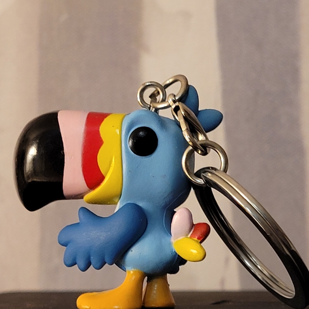 Toucan Sam Kelloggs Fruit Loops Funko Pocket Pop Vinyl Minifigure Keychain 2020 - Picture 10 of 16